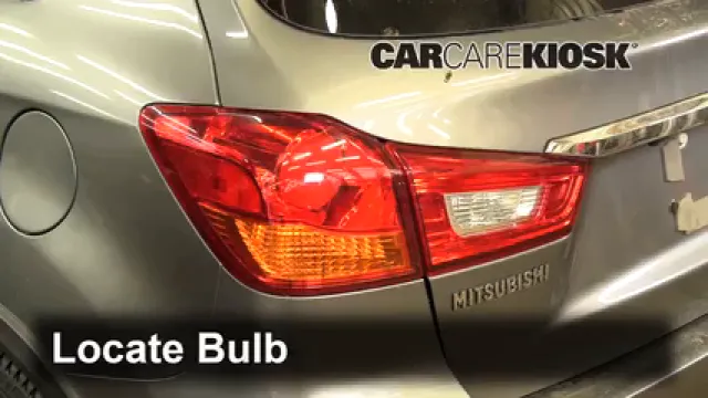 2019 Mitsubishi Outlander Sport ES 2.0L 4 Cyl. Luces Luz trasera (reemplazar foco)